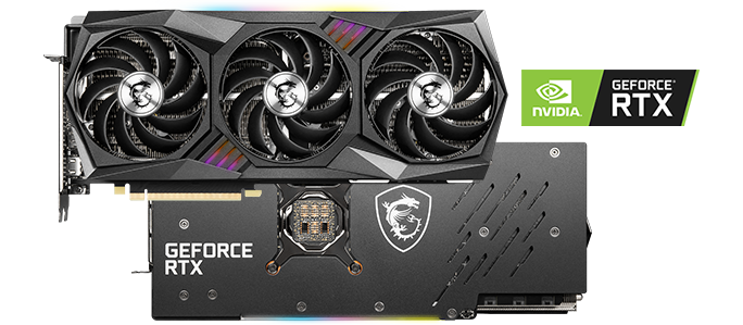 MSI NVIDIA GeForce RTX 3080Ti GAMING X TRIO 12GB GPU