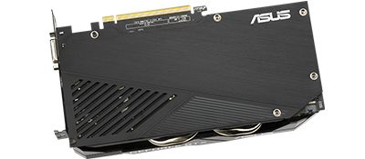Featuring metal backplate