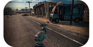 down