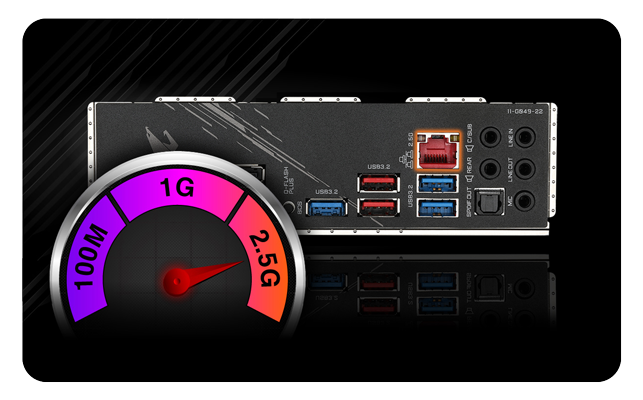 2.5GbE LAN
