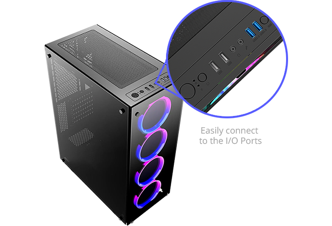 Game Max Predator Input Output Ports