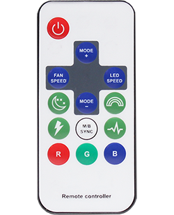 Game Max Predator RF RGB Remote