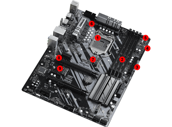 Design of ASRock H470 PG 4 Motherboard