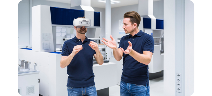Portable untethered Vr
