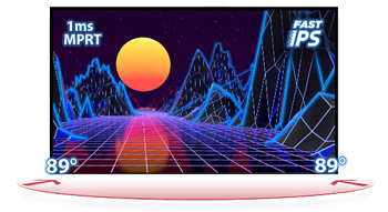 Fast IPS display panel