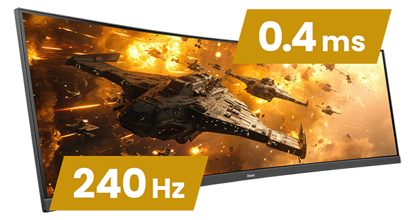 240hz and 0.4ms MPRT