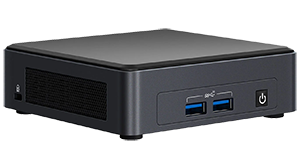 Side angle of NUC 11
