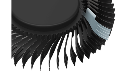 Aeroblade Cooling