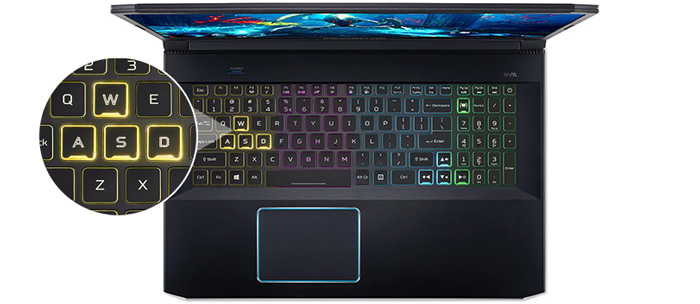 17-inch RGB keyboard