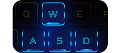 wasd caps