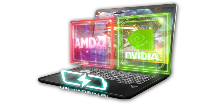 Laptop gamin cpu and gpu
