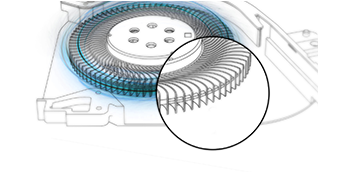 n-blade fans