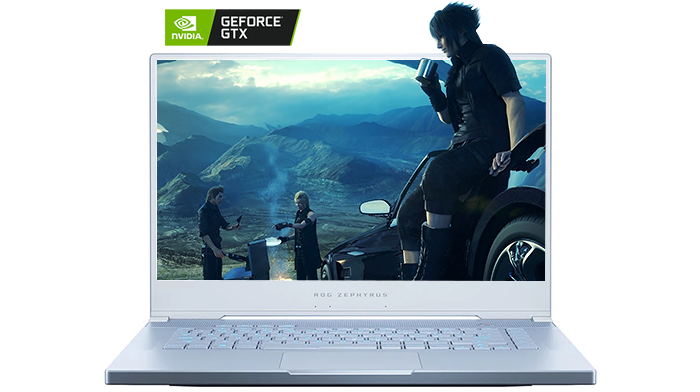 asus rog zephyrus m glacier blue laptop