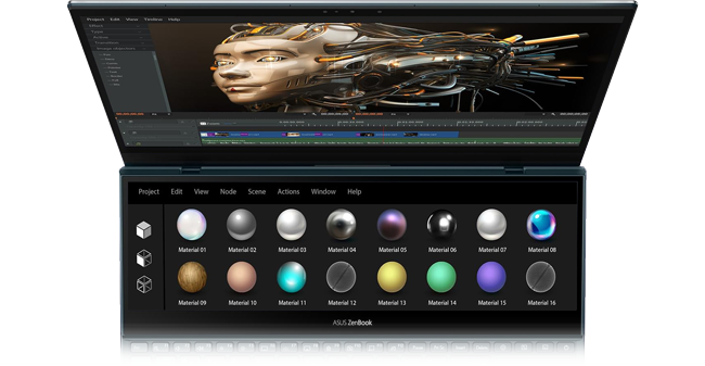 screenpad features