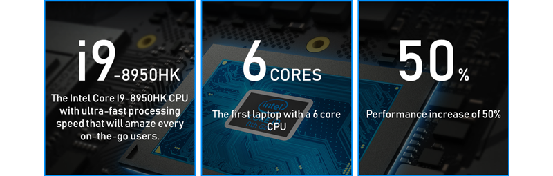 INTEL 6 CORE i9-8950HK