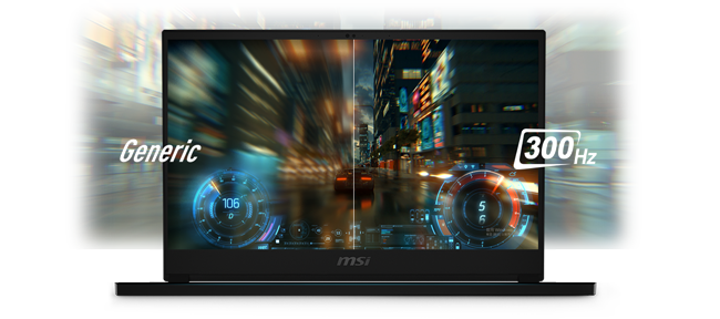 Display 300Hz Refresh Tate
