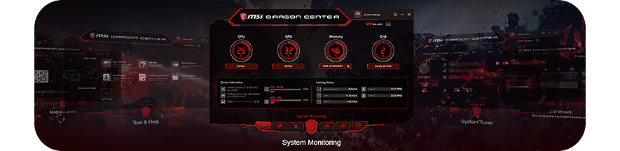 msi dragon center