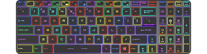MSI RGB keyboard