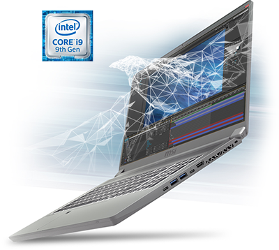 i9 core CPU and ultra-fast ssd