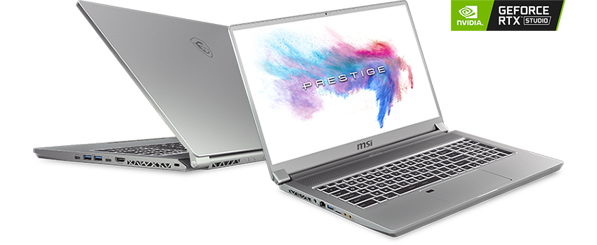MSI P75 laptop