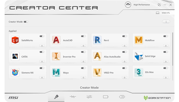 Creator Centre