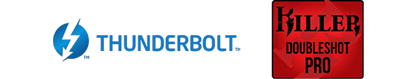 Thunderbolt 3 with killer doubleshot