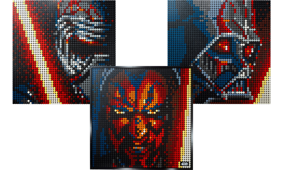 The Sith LEGO Art