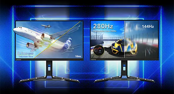 280Hz refresh rate