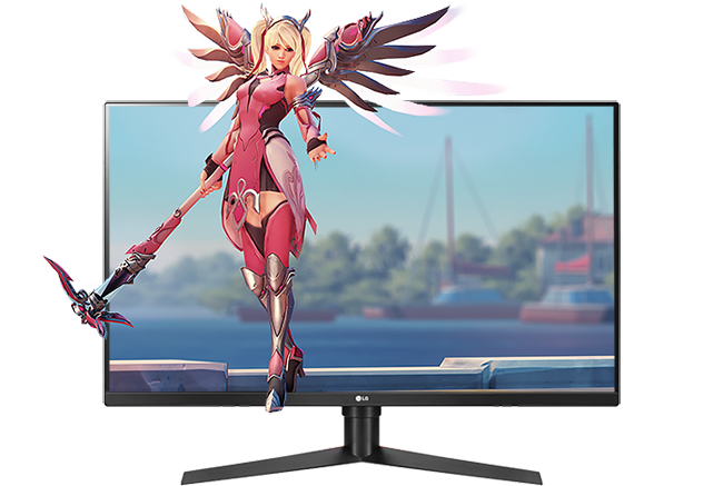 32 inch LG QHD gaming monitor