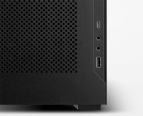 Close up image of I/O ports