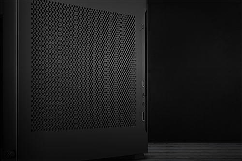 Close up image of case vents