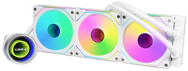 Lian Li Galahad II All In One SL-INF Edition, All-In-One, AIO Cooler, Intel CPU Cooler, AMD CPU Cooler, 360mm Radiator