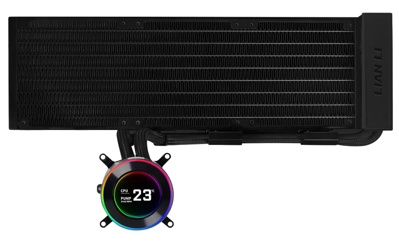 Lian Li Hydroshift II LCD-C 360TL All in One Liquid CPU Cooler with Uni Fan TL Wireless