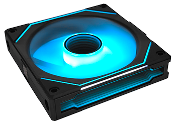 Triple Zone Fan ARGB Strips with Infinity Mirror Highlighted with Colour Effect