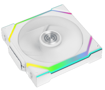 Dual Zone Fan ARGB Strips Highlighted with Colour Effect