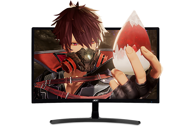 ED242QR curved gaming monitor
