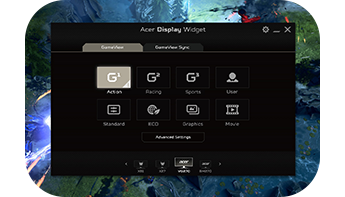 display widget