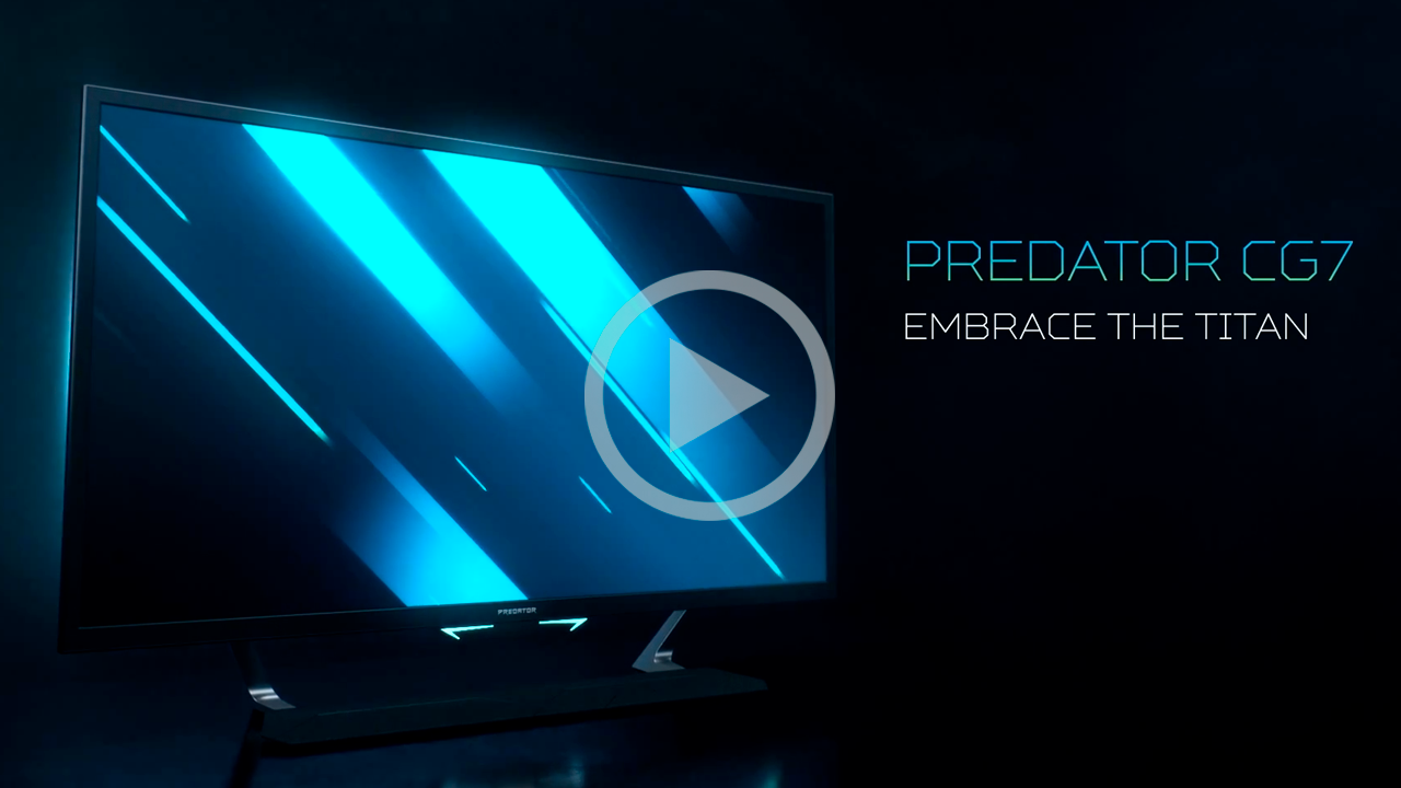 acer predator cg7 video