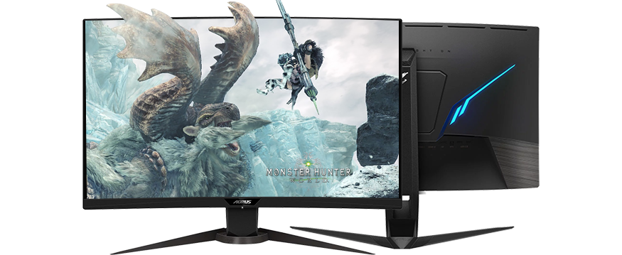 quad hd 165hz freesync HDR gaming monitor
