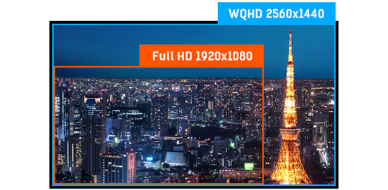 WQHD Display