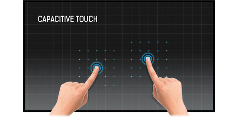 Capacitive 10 point touch