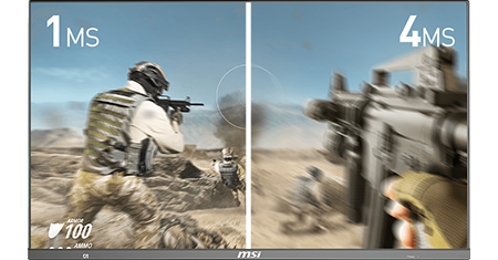 1ms response time