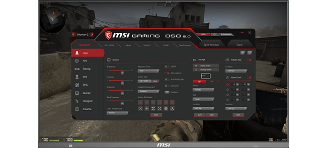 easy to use interface