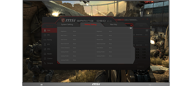 in game hot key