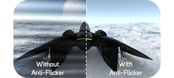 flicker free technology