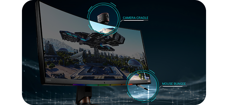 camera cradle mouse bungee