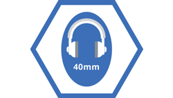 40mm Neodymium Drivers