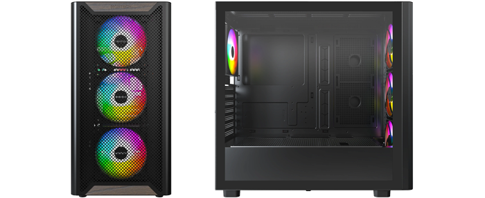 Montech XR WOOD White Mid Tower PC Case