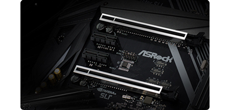 PCI-E STEEL SLOTS