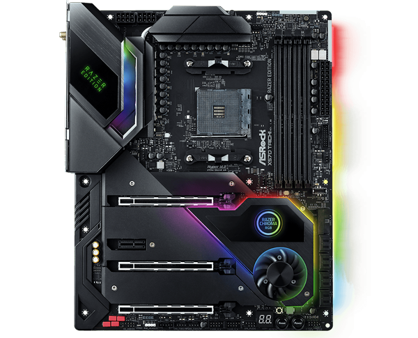 ASRock X570 Taichi Razer Edition 3rd Gen AMD Ryzen ATX Motherboard